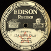 Za Ebru falą - Edison Record kat. 65316-L mx 9494