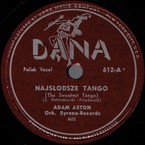 Najsłodsze tango (Petersburski, Z. Friedwald)