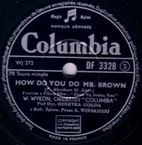 How do you do, Mr Brown?!