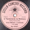 Na Placu Krasińskim - Stella-Koncert Record kat. No. 12327. mx 