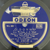 O, Donno! - Odeon seria O kat. O. 236145 a. mx Wo. 800-2