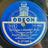 Panienka z okienka (Mascaro – Szlengel) - Odeon seria O kat. O 271505 b mx Wo 2390