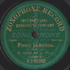 Pieśń pokutna - Zonophone Record kat. X-2-62242 mx 3540