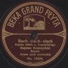 Rach–ciach–ciach (kuplety) - Beka-Grand-Płyta kat. No. 16404. mx 16404