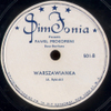 Warszawianka (Kurpiński, Sienkiewicz) - SimFonia kat. 501-B mx 