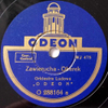 Zawierucha - Odeon seria O kat. O 288164 a mx WJ 475