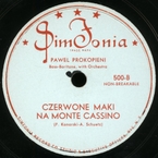 Czerwone maki na Monte Cassino