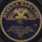 Gaudeamus igitur (ukł. W. Walter)