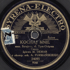 Kochaj mnie (Bottero, Schreier – Ortym) Syrena-Electro 9144 24055 Kochaj mnie (Bottero, Schreier – Ortym)