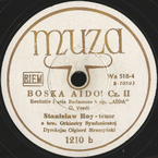O, boska Aido (Verdi – Radziszewski)