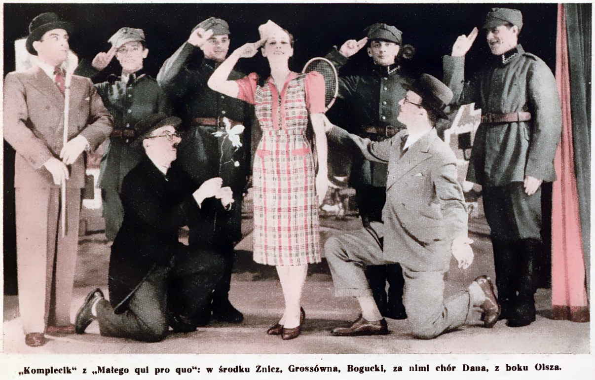 Chór Dana w teatrze „Małe Qui Pro Quo” (1938 r.)