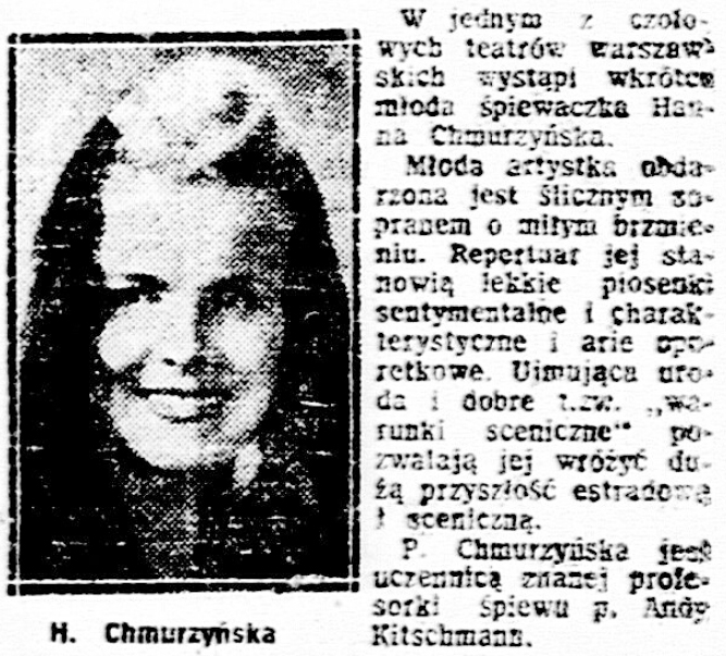 Hanna Chmurzyńska