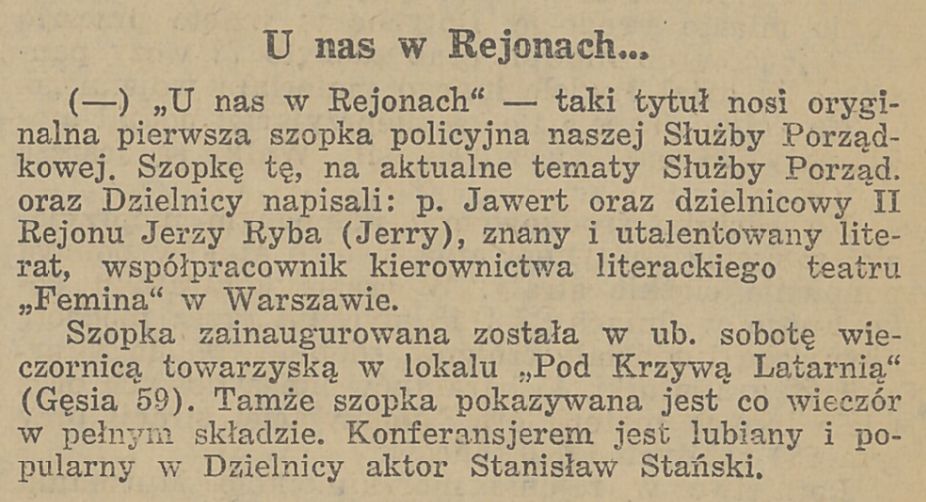 <small>Gazeta Żydowska, Kraków 1942 r.</small>
Jerzy Ryba