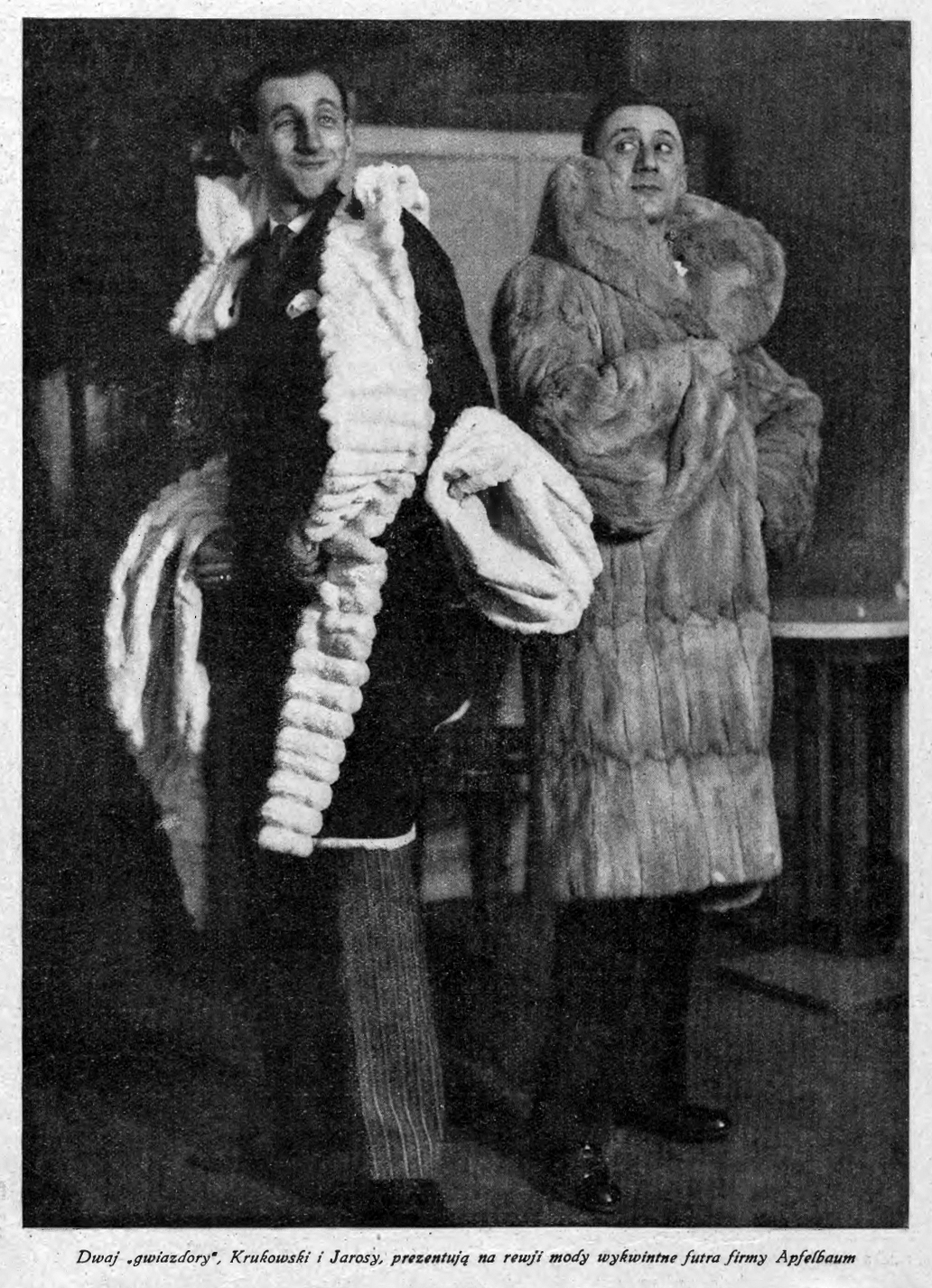 Kazimierz Krukowski i Fryderyk Jarosy (1929 r.)