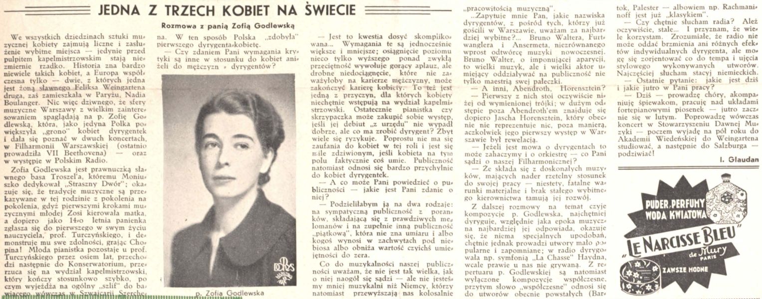 Zofia Godlewska
(niewyobrażalne niedocenienie Andy Kitschmann)