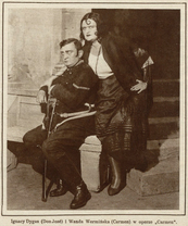 Ignacy Dygas i Wanda Wermińska (Carmen 1927 r.)