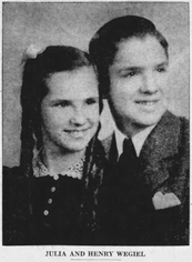 Julia i Henry Wegiel (ok. 1940 r.)