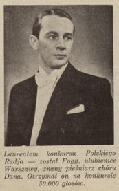 Mieczysław Fogg (listopad 1937 r.)