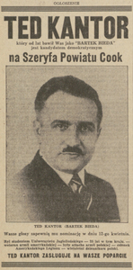 Tadeusz Kantor („Dziennik Związkowy” 1938 r.)