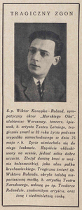 Witold Roland (Wiktor???) 1929 r.