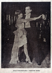 Zula Pogorzelska i Tadeusz Olsza