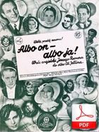 Albo on, albo ja - walc angielski
muz. Jerzy Rosner
sł. Aleksander Jellin