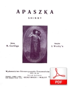 Apaszka - shimmy
muz. Iwo Wesby
sł. Mieczysław Corti