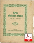 nuty: Hymn młodzieży żeńskiej
1924