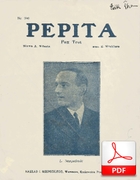 Pepita - foxtrot
muz. Zygmunt Wiehler
sł. Andrzej Włast