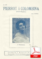 Pierrot i Colombina - serenada
muz. Riccardo Drigo
sł. Andrzej Włast