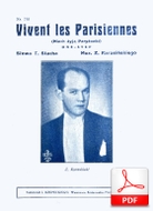 Vivent les Parisiennes - one-step
muz. Zygmunt Karasiński
sł. Tadeusz Stach