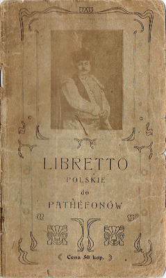 Libretto polskie do pathéfonów